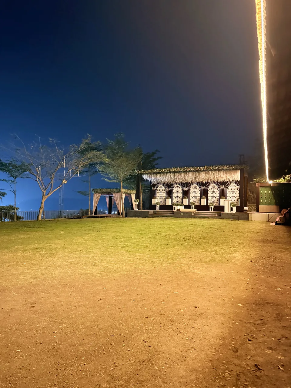 Hills venue area