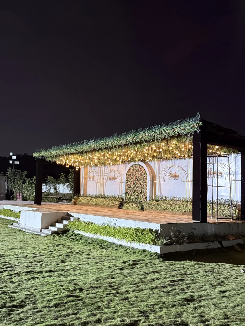 Palace event setup