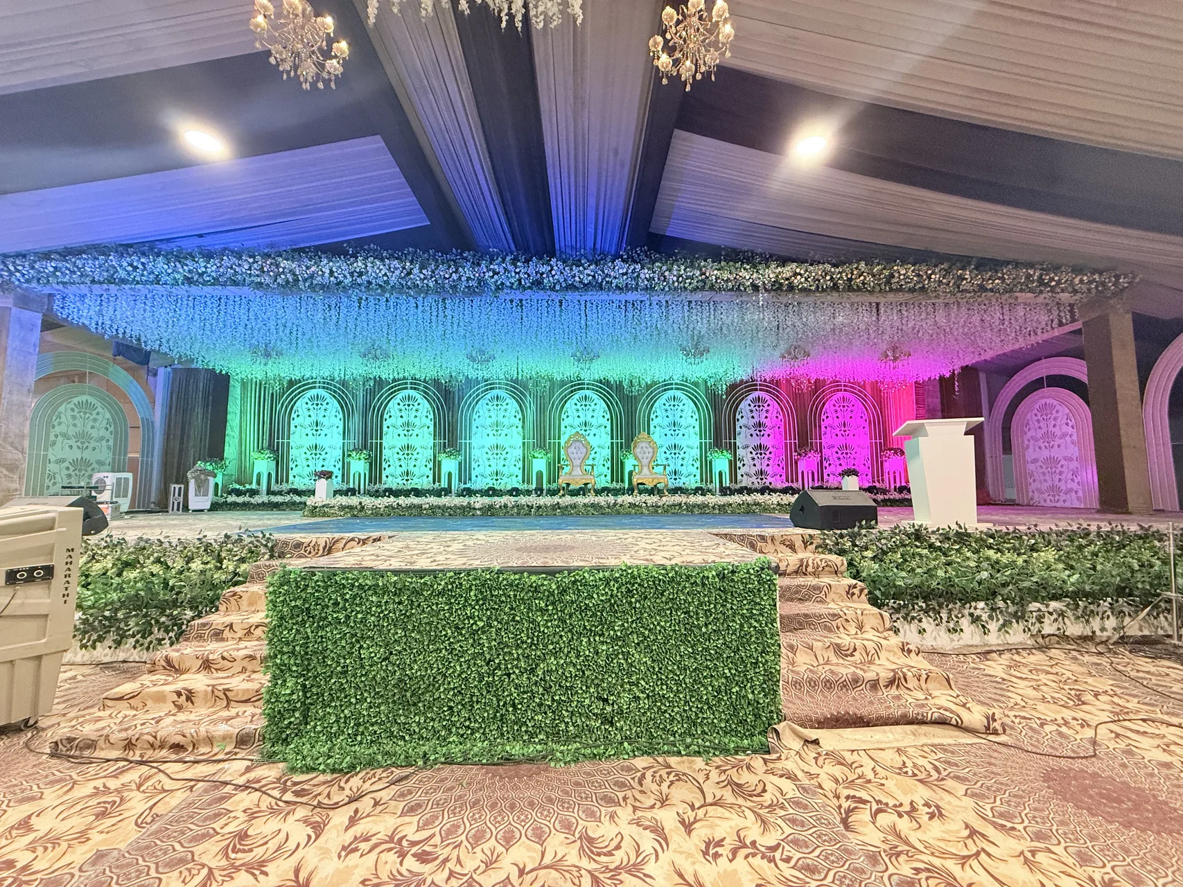Palace wedding moment